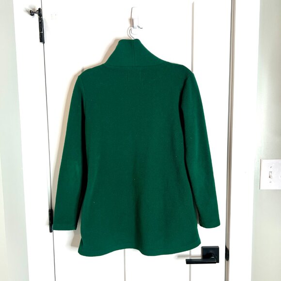 Dudley Stephens Cobble Hill Turtleneck Fleece Sweater Green Base Layer Small - Picture 7 of 7